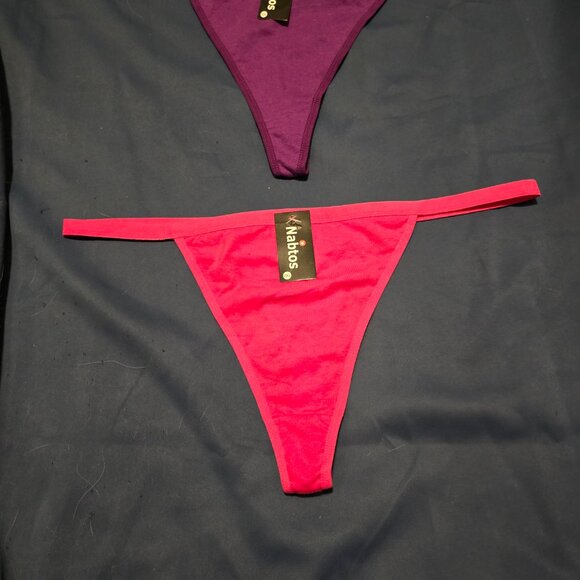 3 pairs XXL NWT nabtos thongs - Picture 3 of 5
